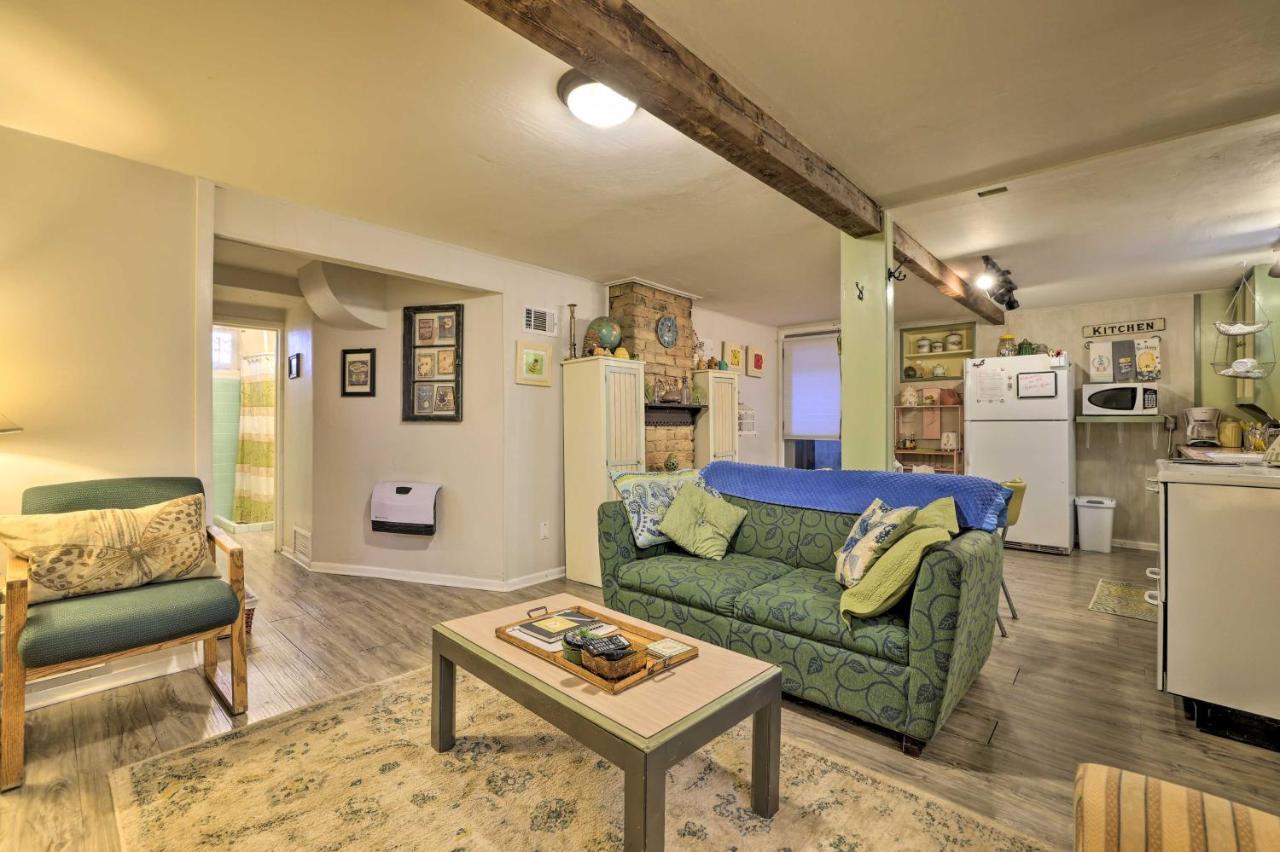 Cozy And Vintage Cedar City Apartment With Fire Pit! Exteriör bild