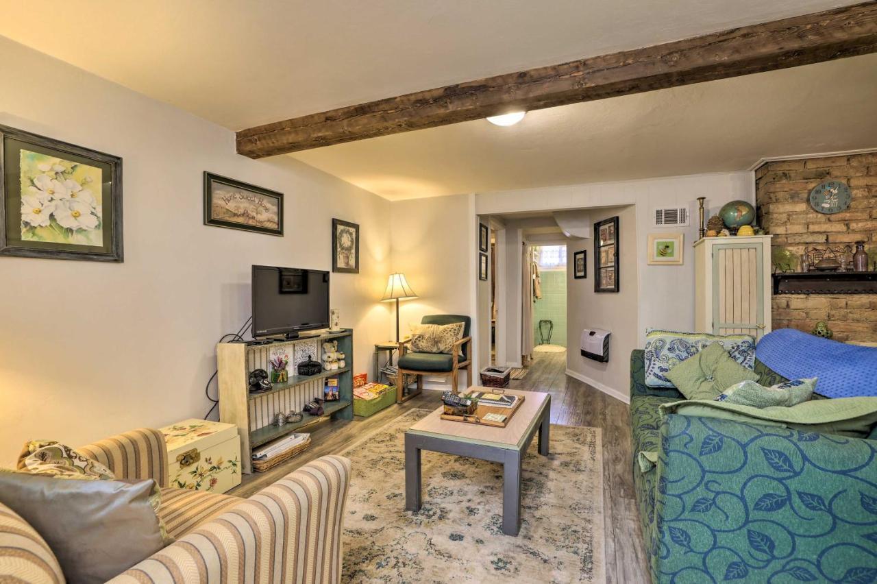 Cozy And Vintage Cedar City Apartment With Fire Pit! Exteriör bild