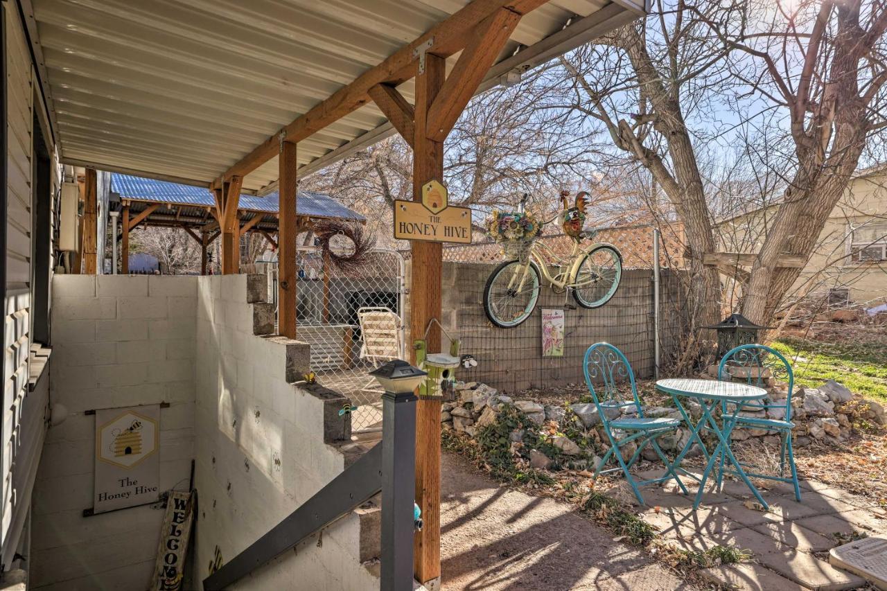 Cozy And Vintage Cedar City Apartment With Fire Pit! Exteriör bild