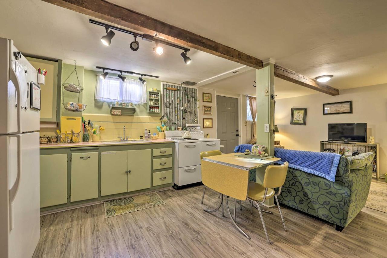 Cozy And Vintage Cedar City Apartment With Fire Pit! Exteriör bild