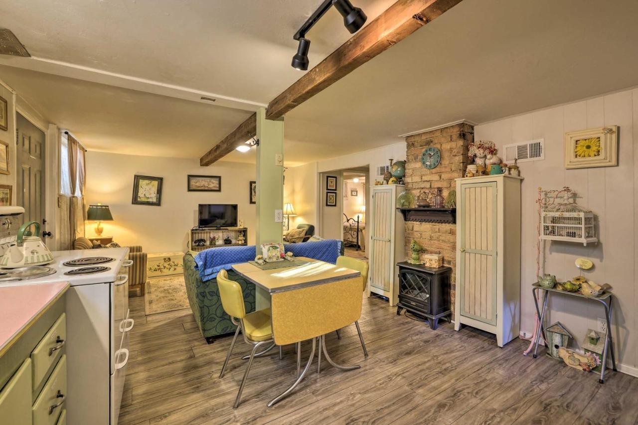 Cozy And Vintage Cedar City Apartment With Fire Pit! Exteriör bild