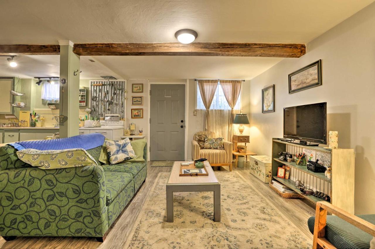 Cozy And Vintage Cedar City Apartment With Fire Pit! Exteriör bild