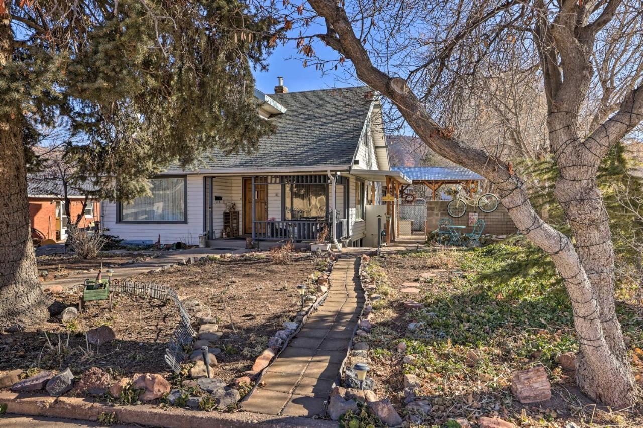 Cozy And Vintage Cedar City Apartment With Fire Pit! Exteriör bild